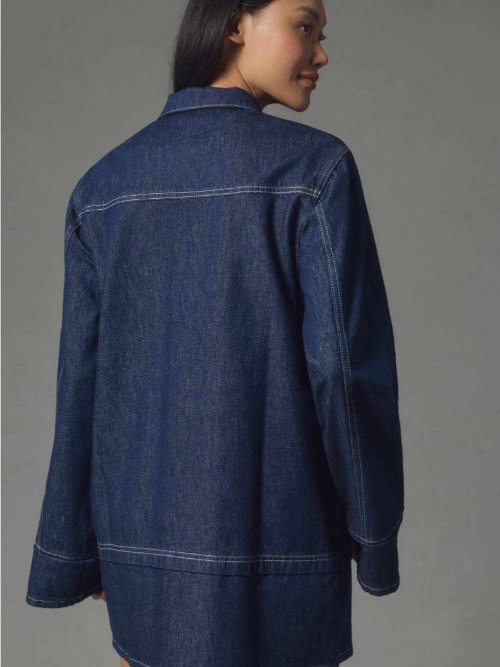 Pilcro Denim Mini Dress - Picture 2 of 6